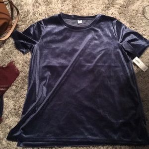 velvet old navy shirt super cute!